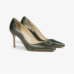 Sarah Flint for MM Lafleur Perfect Pump in Cypress Crackle 39.5
